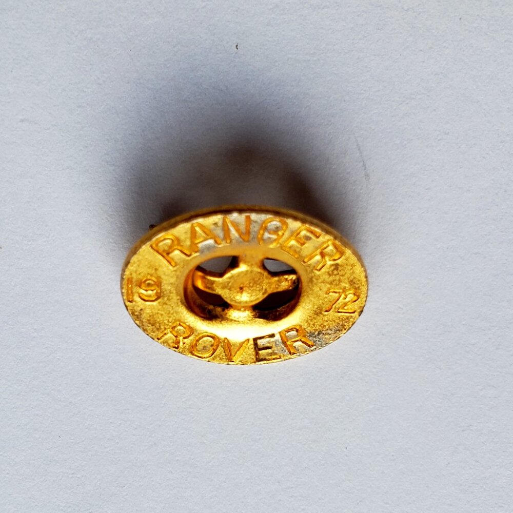 Ranger Rover 1972 Lapel Pin